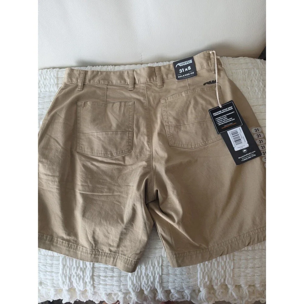 NWT Mountain Khakis Casual Shorts Sz 31x8